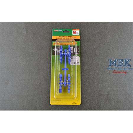 Holding / Guide pin for silicone mold-M(Blue)