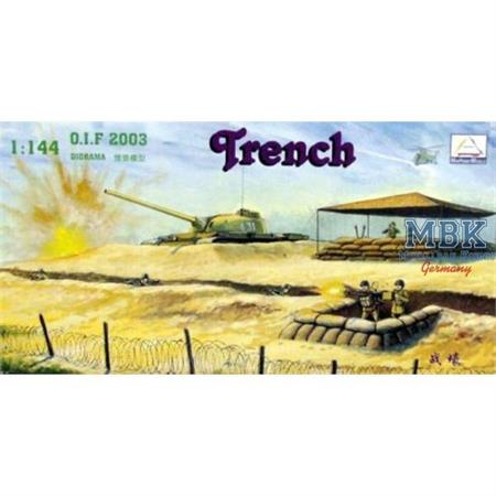 Diorama "Trench" Iraq 2003 1:144