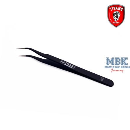 Precision tweezer type 4 with narrow curved tips