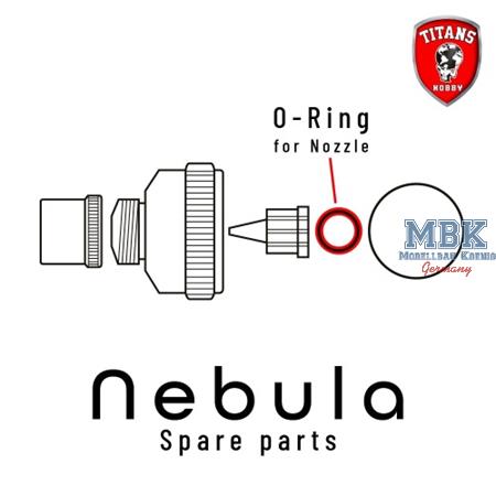 Sparepart 4. O-Ring for Nozzle for NEBULA Airbrush