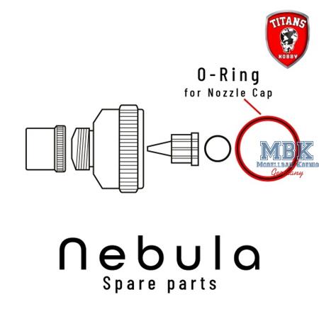 Sparepart 5. O-Ring for Nozzle Cap for NEBULA Airb