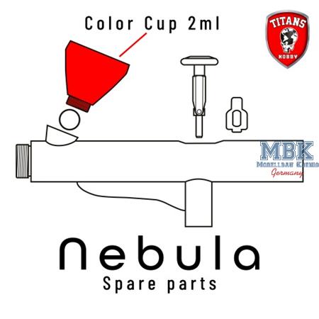 Sparepart 7. Color Cup 2ml for NEBULA Airbrush