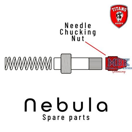 Sparepart 16. Needle Chucking Nut for NEBULA Airbr