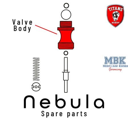 Sparepart 24. Valve Body for NEBULA Airbrush