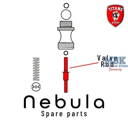 Sparepart 26. Valve Rod for NEBULA Airbrush