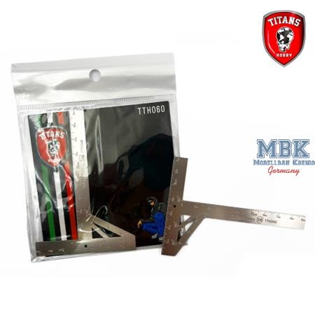 T Ruler with angle guide