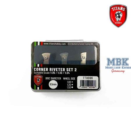 Rivet Maker Tool Set #2 for scales 1:35/1:32/1:24