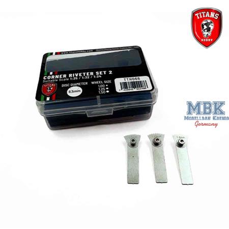 Rivet Maker Tool Set #2 for scales 1:35/1:32/1:24
