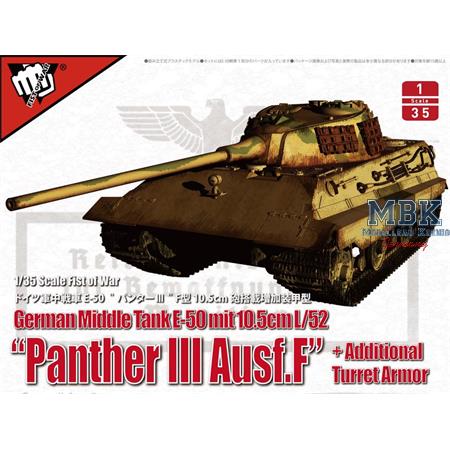 E-50 mit 10.5cm L/ 52  “Panther III Ausf.F”