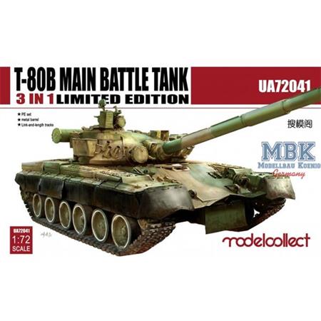 T-80B Main Battle Tank 3in1