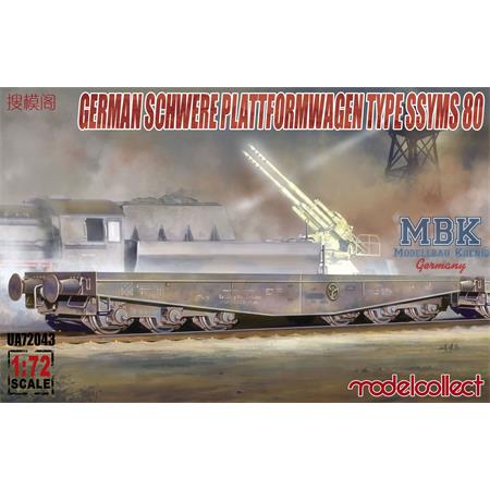 Schwerer plattformwagen type ssyms 80