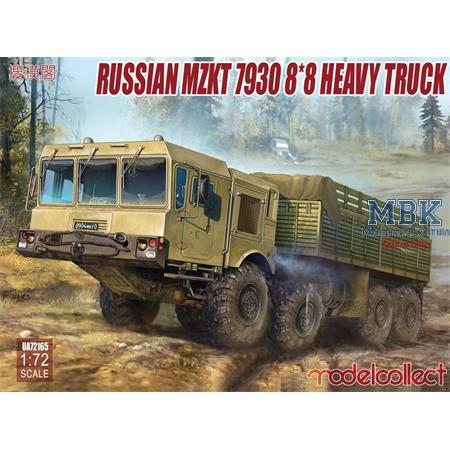 Russian mzkt 7930 8*8 heavy truck