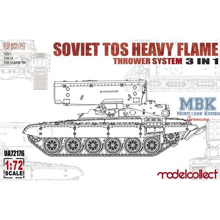 Soviet TOS Heavy Flame Thrower System 3 in 1