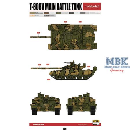 T-80 Main Battle Tank 1970S-1990S N in 1