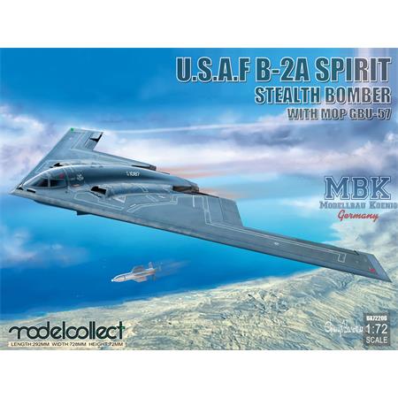 B-2A Spirit Stealth Bomber with Mop GBU-57
