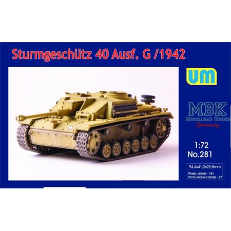Sturmgeschütz 40 Ausf.G  1942