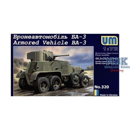 BA-3 Armored vehicle