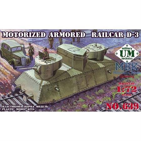 Motorized Armored Railcar D-3