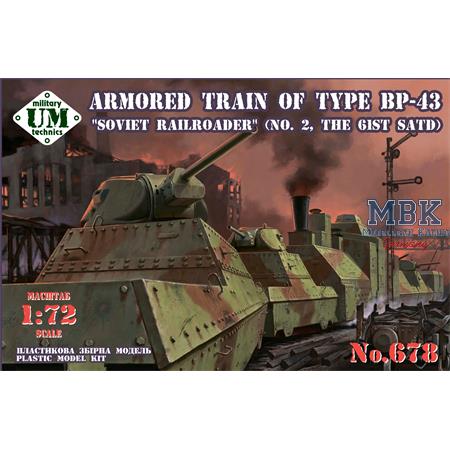 Armored Train Type BP-43  No 2  61st Satd