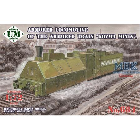 Armored Lokomotive of "Kozma Minin"