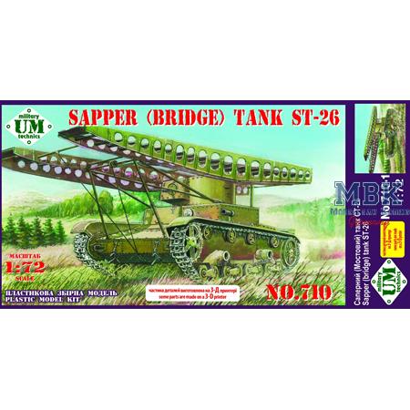 Sapper/Bridge Tank ST-26