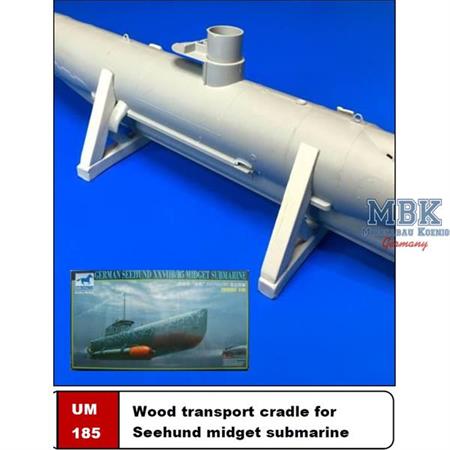 Wood transport cradle for Seehund