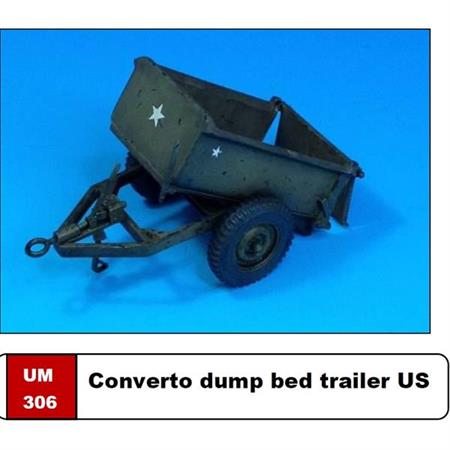 Converto dump bed trailer US