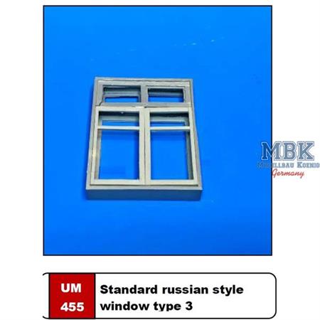 Standard Russian Style Window Type 3