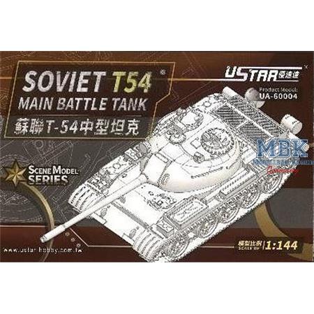 Soviet T-54 Main Battle Tank 1:144