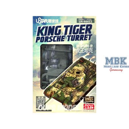 King Tiger Porschel Turret 1:144