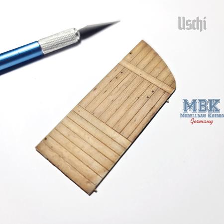 Wood Grain Decals for Cid-27 Donnerbüchse