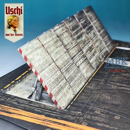 Carrier Deck mit Jet Blast Deflector (JBD) 1:72