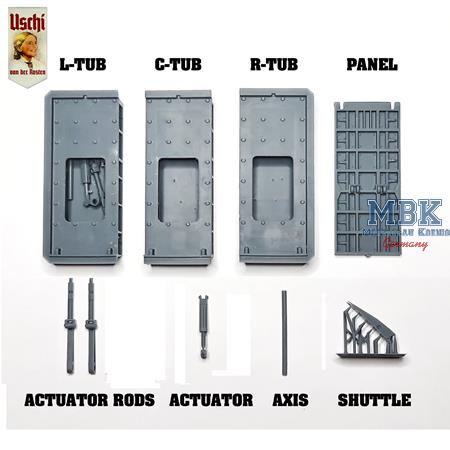 Carrier Deck mit Jet Blast Deflector (JBD) 1:48