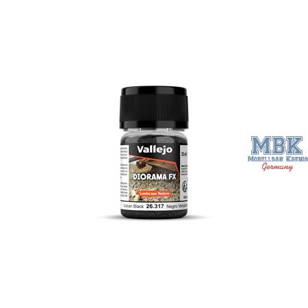 Vulcan Black (0,1- 2 mm) - Landscape Texture