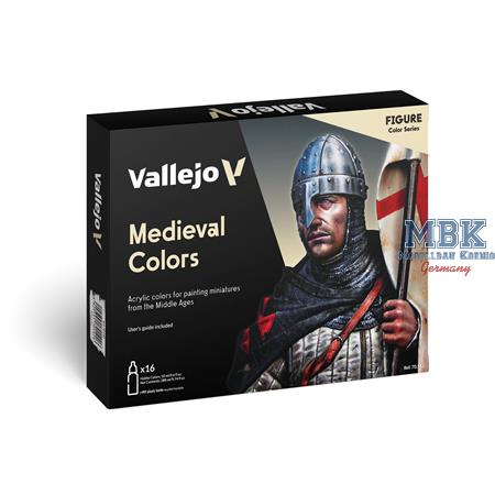 Model Color: Medieval Colors (16 Colors)