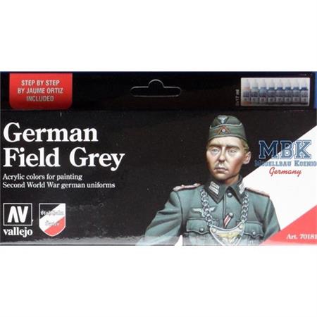 Vallejo Model Color: German Field Grey Set