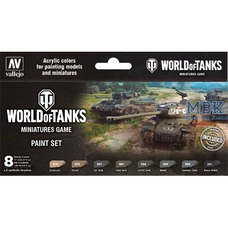 Model Color: World of Tanks Miniatures Paint Set