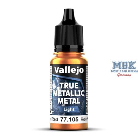 True Metallic Metal Light - Forged Red