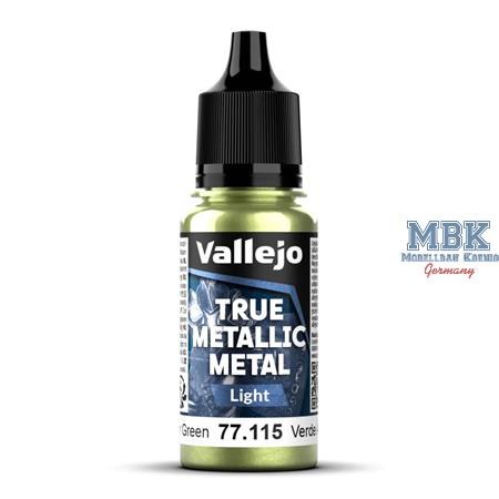 True Metallic Metal Light - Amber Green