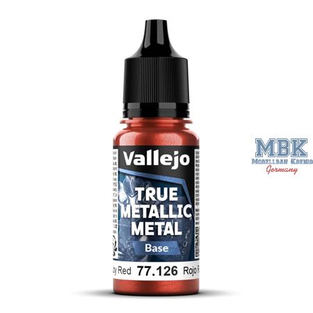 True Metallic Metal Base - Ruby Red