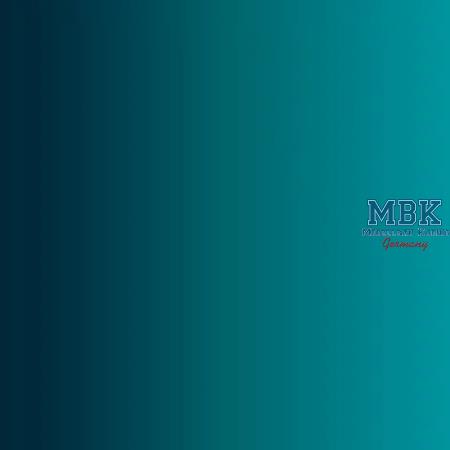 True Metallic Metal Shade - Hydra Turquoise