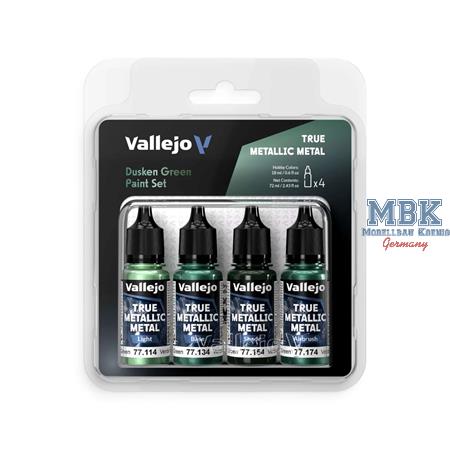 True Metallic Metal Paint Set - Dusken Green