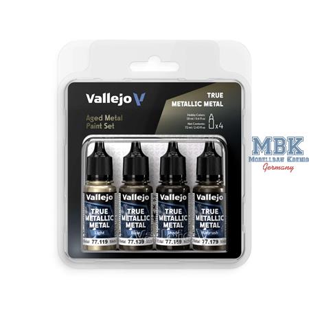 True Metallic Metal Paint Set - Aged Metal