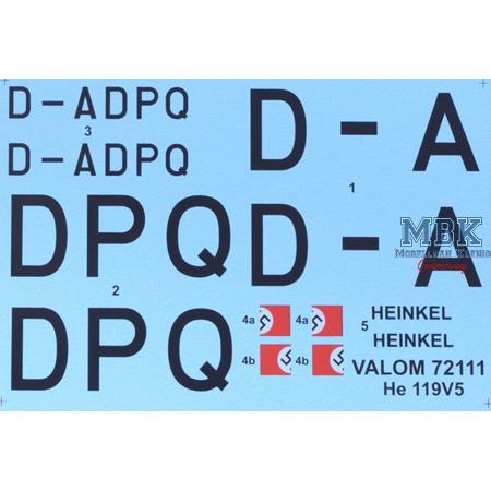 Heinkel He 119V5 Luftwaffe