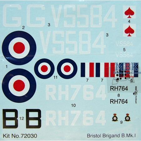 Bristol Brigand B. Mk. I