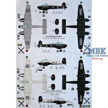 Bristol Brigand B. Mk. I