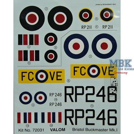 Bristol Buckmaster Mk.1 (RAF)
