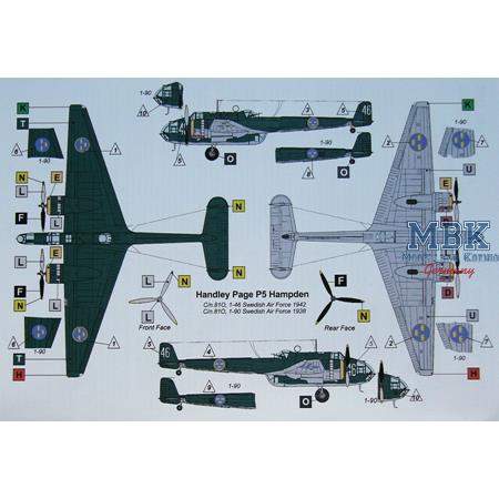Handley Page P5 Hampden (Sweden, Russia)