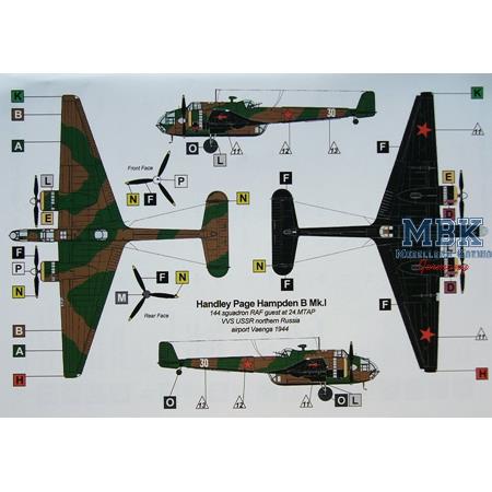 Handley Page P5 Hampden (Sweden, Russia)