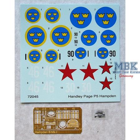 Handley Page P5 Hampden (Sweden, Russia)